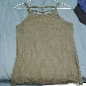 Rewind green Tank top